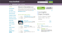 Desktop Screenshot of macclesfield.co.uk